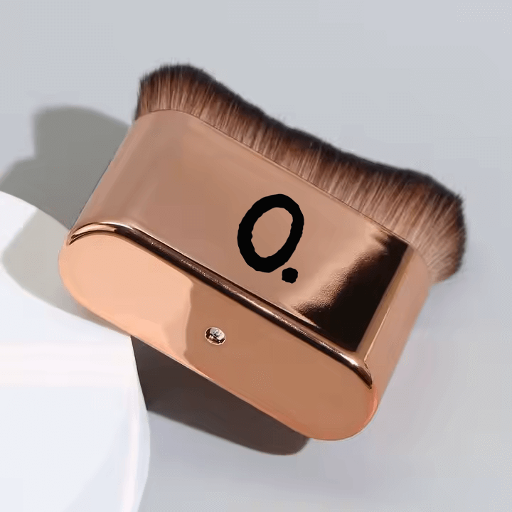 Flawless Club-Rose Gold Kabuki Brush - olaneed