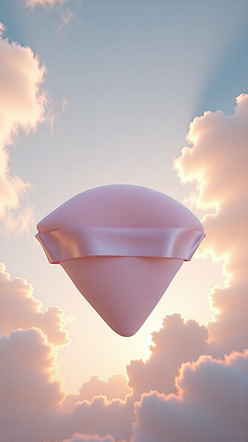 Soft Set - Premium Triangle Powder Puff - Set of 6 - olaneed